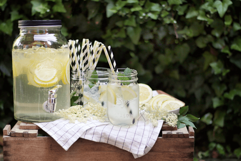 holunderblueten limonade rezept