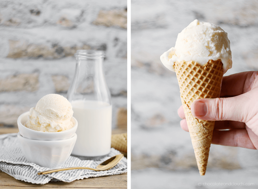 fior di latte italienisches milcheis rezept mit eismaschine fior di latte milcheis rezept