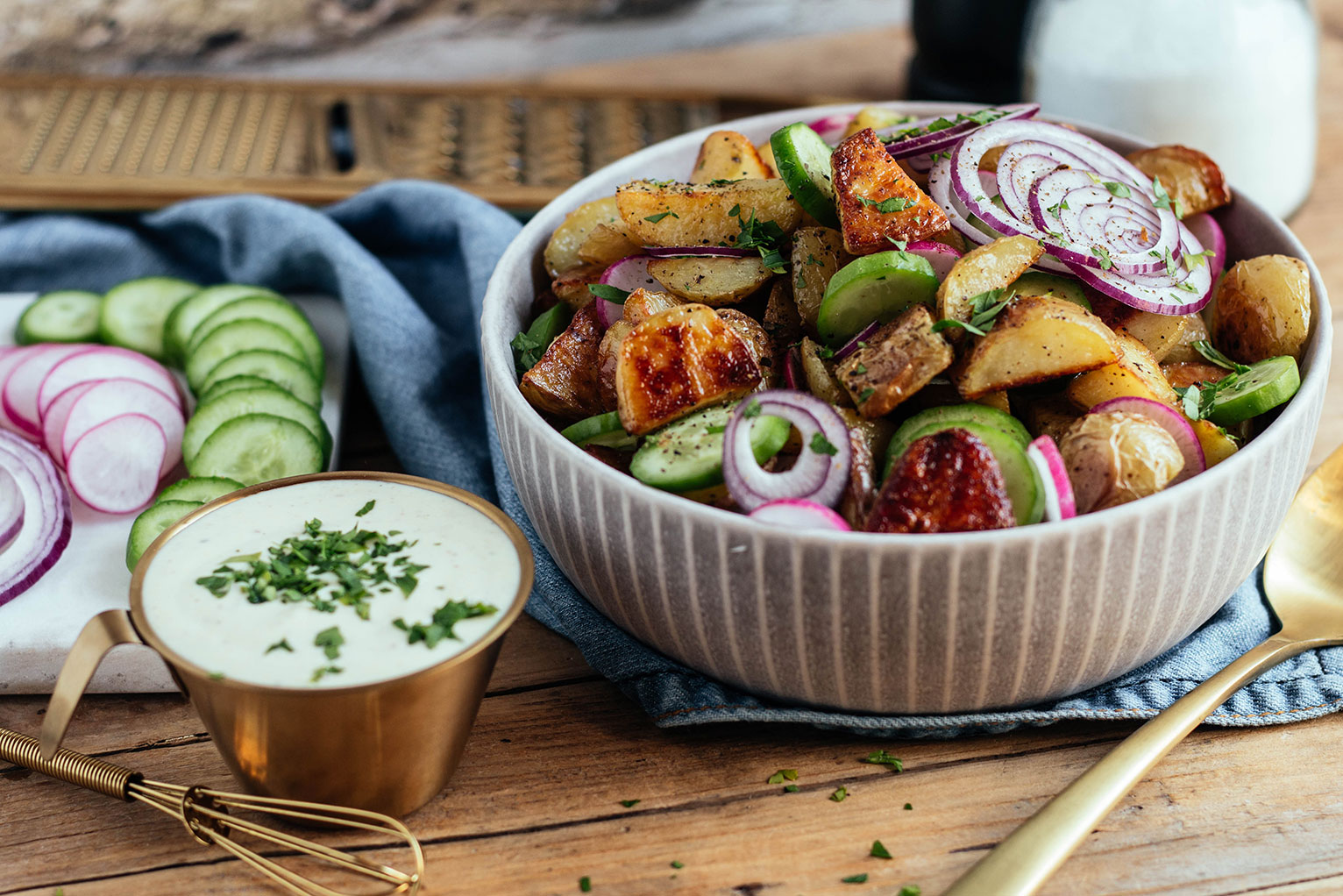 Ofenkartoffel Salat Rezept Airfryer