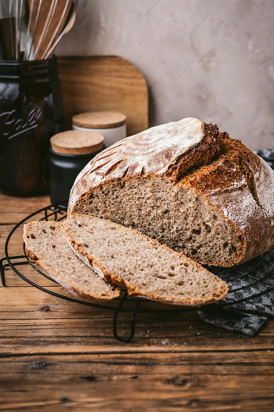 Sauerteigbrot Rezept ohne Zeitplan und Zero Waste