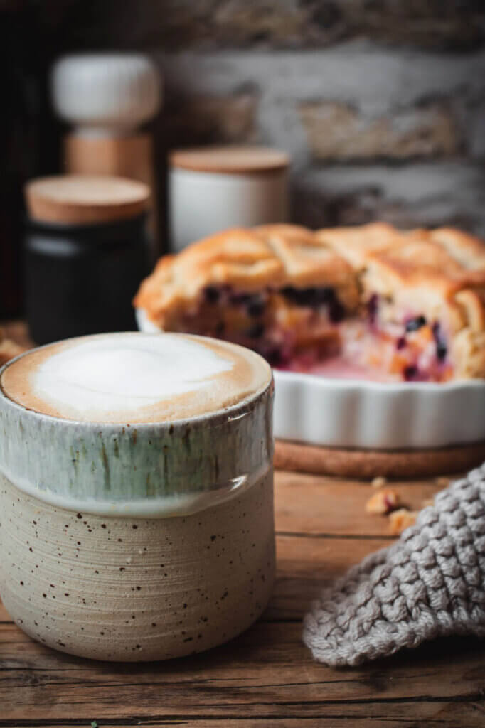 Peach Blueberry Pie Rezept