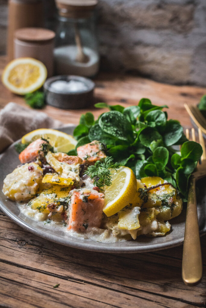 Lohilaatikko - finnischer Lachsauflauf Rezept