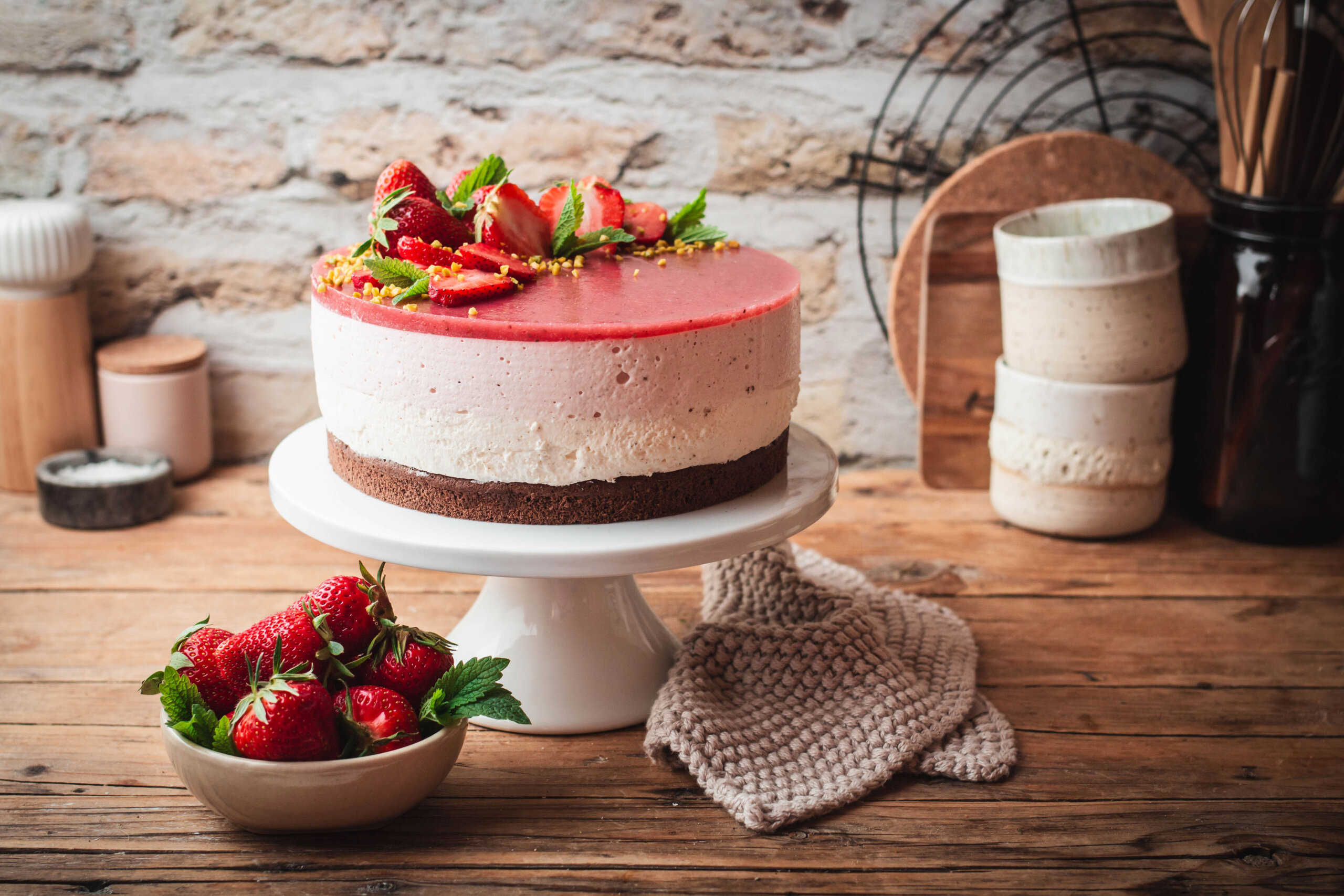 Erdbeer-Joghurt-Torte Rezept