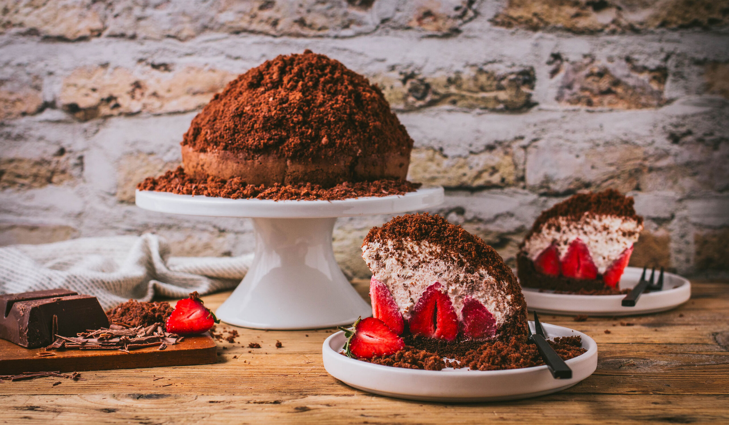 Erdbeer Maulwurfkuchen Rezept